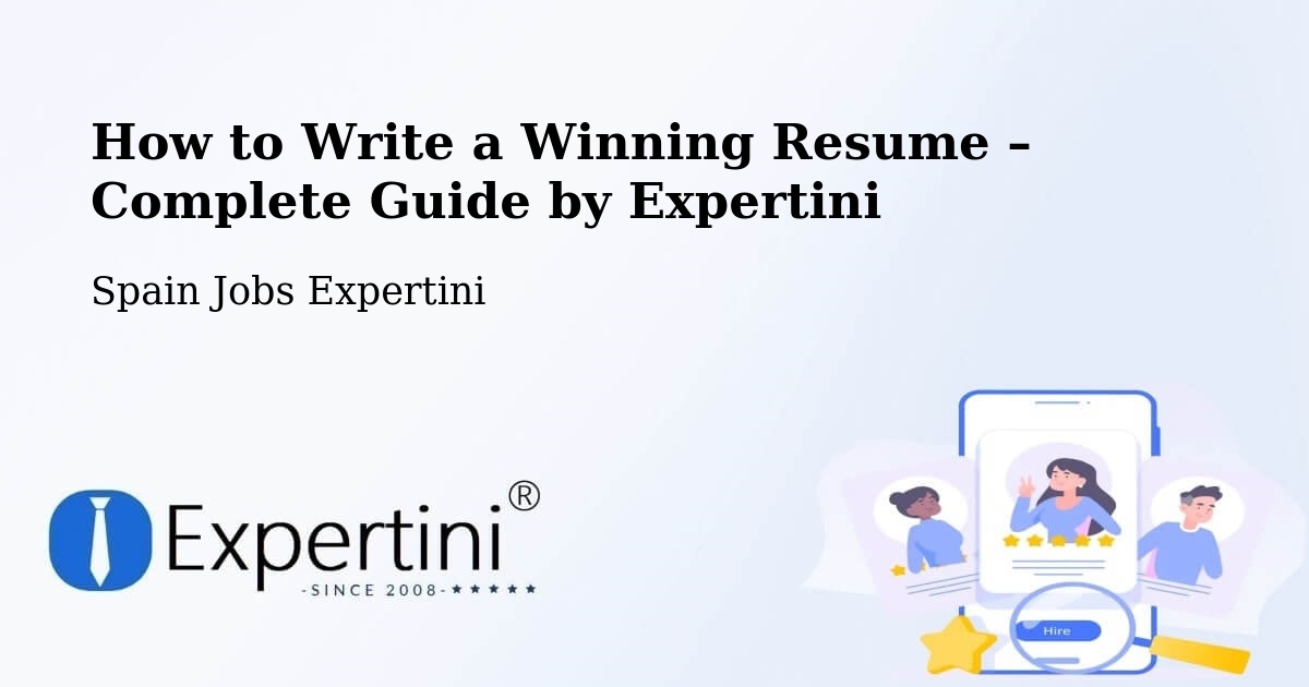 Resume Writing Guide for Job Seekers – Torre De Esgueva - Torre De Esgueva, Spain Jobs Expertini